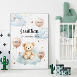 Personalisierbares Geburtsbild Jonathan