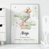 Personalisierbares Geburtsbild Alesjo