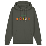 Hallo Herbst Hoodie | 5 Doodles - Khaki