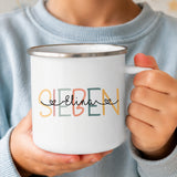 Geburtstagstasse Personalisiert mit Namen und Zahl