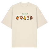 Hallo Herbst T-Shirt | 5 Doodles - Natural Raw
