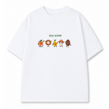 Hallo Herbst Kinder T-Shirt | 5 Doodles - White