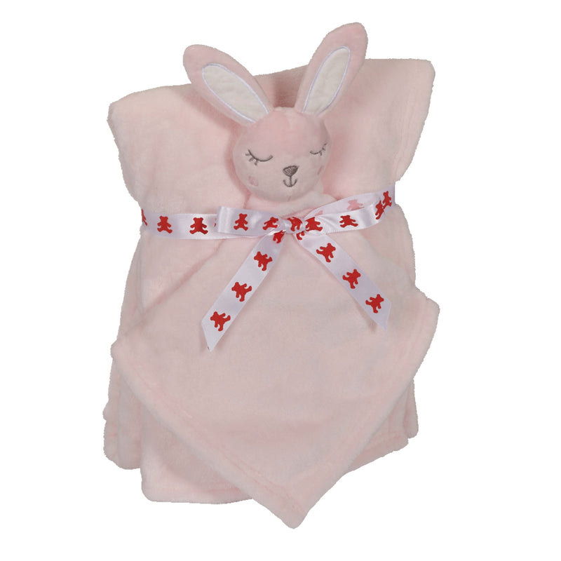 Babydecke Hase Rosa