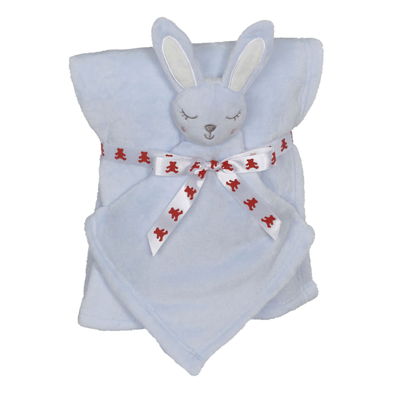 Babydecke Hase Blau