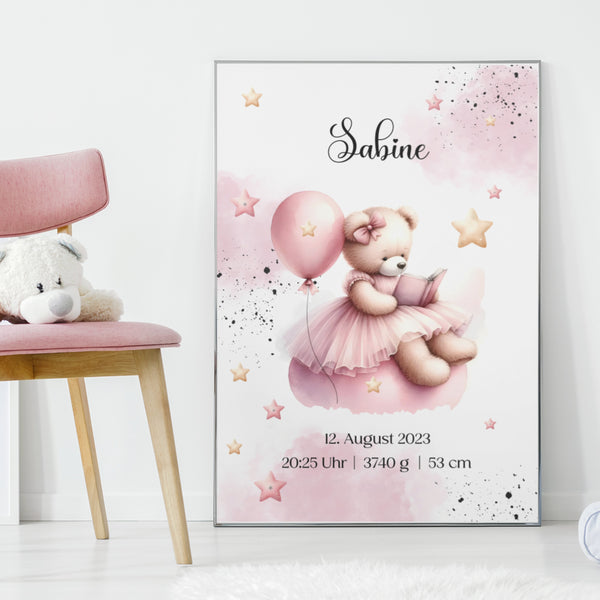 Personalisierbares Geburtsbild Sabine