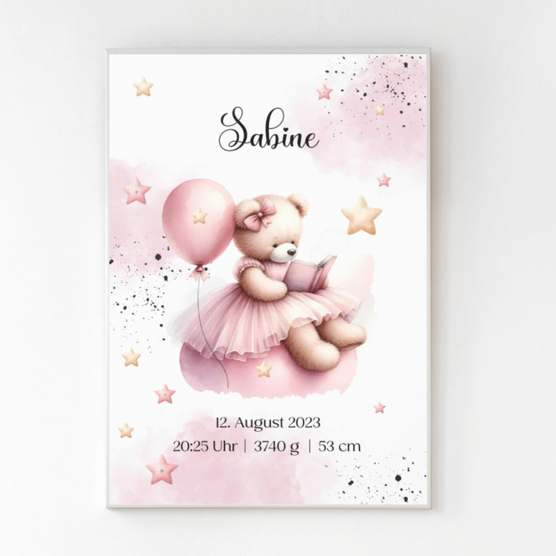 Personalisierbares Geburtsbild Sabine