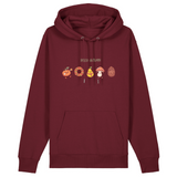 Hallo Herbst Hoodie | 5 Doodles  - Burgundy