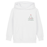 Weichnachts-Hoodie Junior Familien Weihnachtsoutfit - White