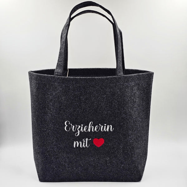 Filztasche/ Shoppingtasche Personalisierbar