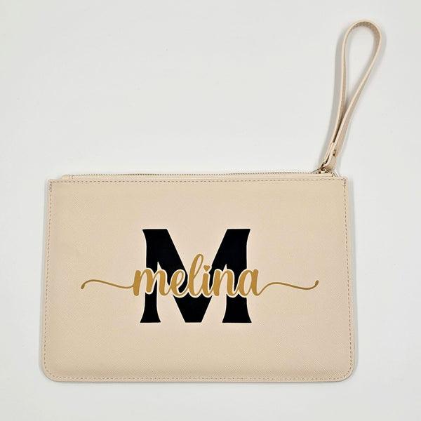 Accessoire-Tasche  aus  Leder/Kunstleder Personalisierbar