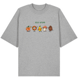 Hallo Herbst T-Shirt | 5 Doodles - Heather Grey