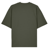 Hallo Herbst T-Shirt | 5 Doodles - Khaki - Rueckseite